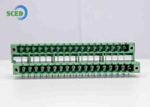 China Pluggable Double Level Terminal Block Headers 2*2-2*22 Poles 5.08mm 300V 18A Male Sockets factory