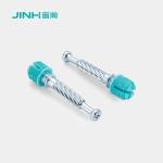 Jh-2145 Heavy-Gauge Cam Dowel Screw 40mm Furniture Alignment Dowel With Anti