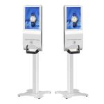 Floor Standing Hand Sanitizer Digital Signage For Shopping Mall And Hotel