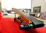 Carbon Steel Flat Mobile Belt Conveyor Machine Heat Resistant