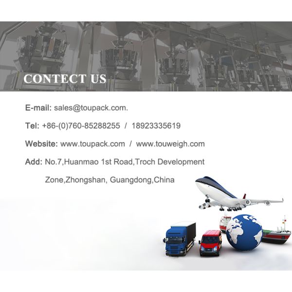 TOUPACK Automatic Pre-Bag Snack Packaging Machine Mixed Nuts Packaging Machine Mixed Dried Fruit Packaging Machine