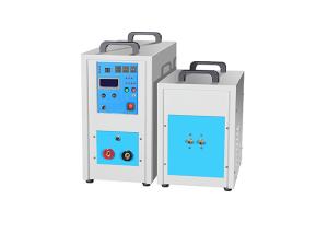 China 35KW Copper Silver Gold Melting Machine High Frequency Induction Heating Machine factory