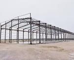 Modern Prefab Steel Structure Building Recyclable For Industrial Warehouses