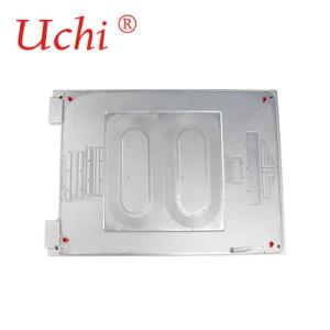 China 2000W Optical Liquid Cooling Plate For Double Fiber Laser Equipment factory