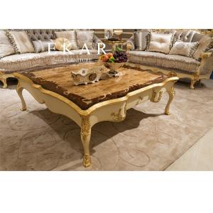 China Living room french provincial coffee table / carved coffee table factory