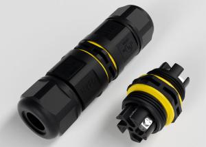 China UL Certified IP68 Waterproof Circular Connector Straight Screw Termination factory