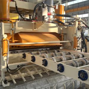 China Video outgoing-inspection for steel coil cutting machine Uncoiling leveling and shearing factory