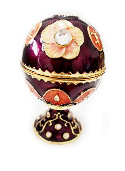 Faberge Egg Trinket Box Faberge Egg Trinket Box Egg Shaped Jewelry Box for Women
