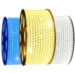 High voltage waterproof IP68 led strip light SMD 5050 100m/roll 220V
