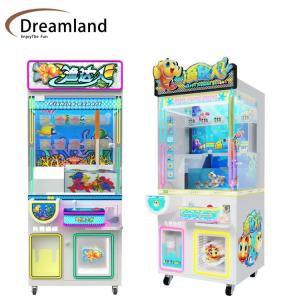 China Coin Operated Real Catch Fishing Machine Children Catching Crab Lobster Vending Machine factory