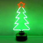 Neon table sculpture - Xmas