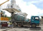 Small Mobile Concrete Plant , Portable Ready Mix Cement Concrete Batching Plant