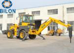 0.8-1.2m3 Bucket Capacity Backhoe Loader For Building Construction