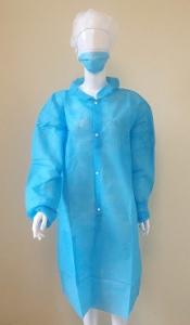 China 20gsm Disposable Lab Coat factory
