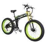 35km/H Fat Tire Folding Electric Bike Downtube Battery ROSH Approved