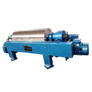 Continuous Decanter Centrifuges 2 Phase Horizontal Centrifuge Decanter Machine