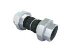 EPDM Flanged Rubber Bellows NPT Twin Sphere Flex Connector