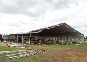 China Aluminum Luxury 20x50m Event Party Tent For Dinner factory