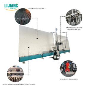 Automatic Vertical Insulating Glass Sealing Robot Glass Curtain Wall Gluing