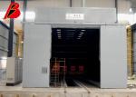 Metal Sheld TUV EPS Spray Painting Production Line With Sand Blasting Room