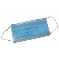 China Anti Flu Disposable Non Woven Face Mask High BFE / PFE Adjustable Nose Piece factory