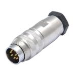 circular ip67 Anti Vibration Locking Screw Design M16 8pin Metal Sensor AISG