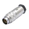 Buy cheap circular ip67 Anti Vibration Locking Screw Design M16 8pin Metal Sensor AISG from wholesalers