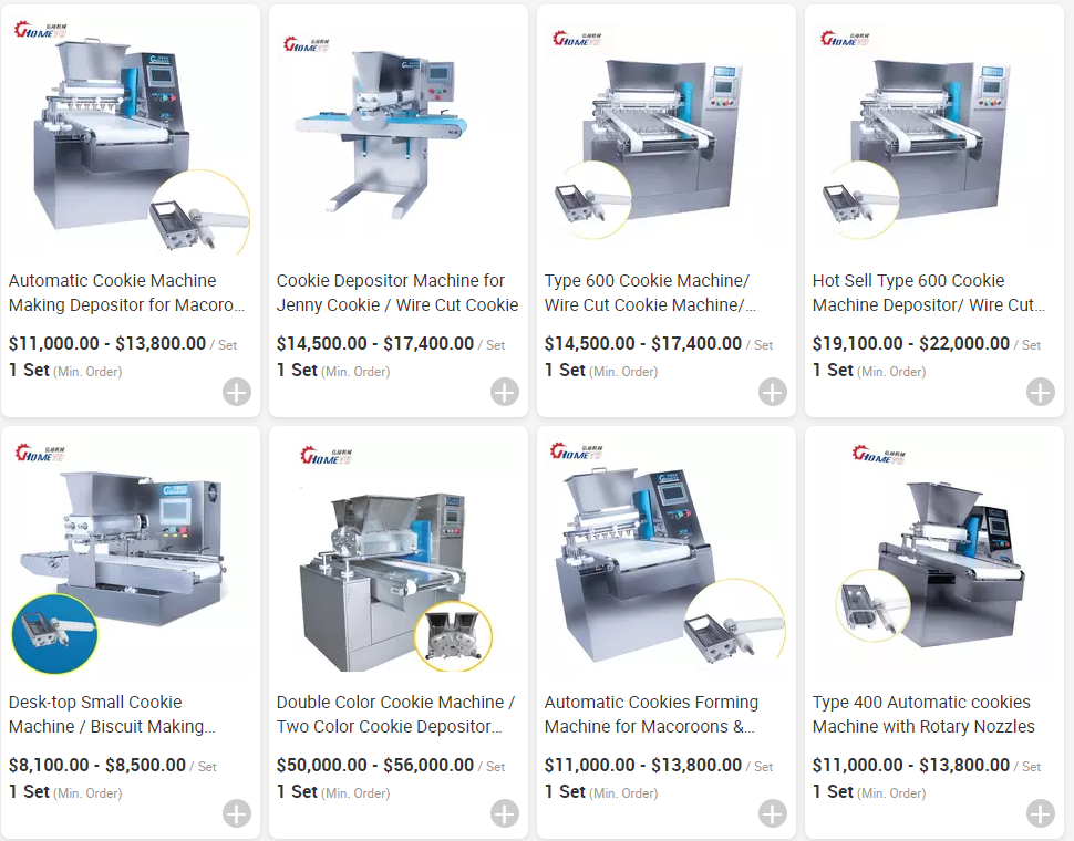 Electric Wire Cut Cookie Depositor Press Biscuit Maker Extrusion Machine 3KW