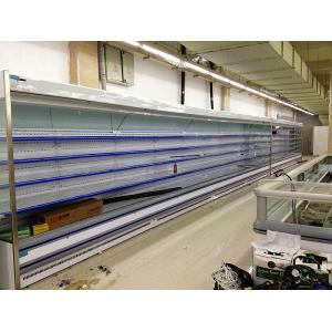 Energy Drink Multideck Open Chiller , Customize Multideck Display Fridge