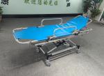 Aluminium Alloy First Aid PU Leather Patient Transfer Trolley Separable