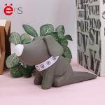 Plastic PVC Door Stopper Dog Shaped 14×6.5×10cm Size ABS PU Material