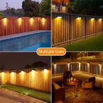 3 Mode Monocrystalline Silicon RGB Breathing Outdoor Solar Wall Lamp IP65