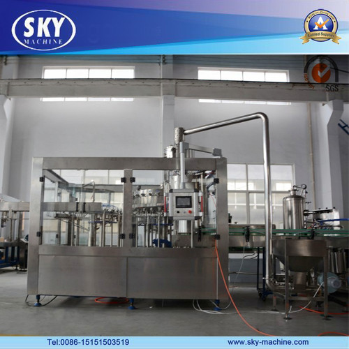 China Pet Bottle Automatic Gas Water Filling Machine factory