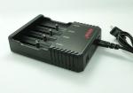 Plastic 18650 26650 Li Ion Plug In Battery Charger With 600mm Cable 176g Weight