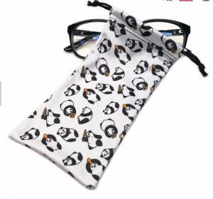 China 2024 new microfiber sunglasses pouch with OEM design factory