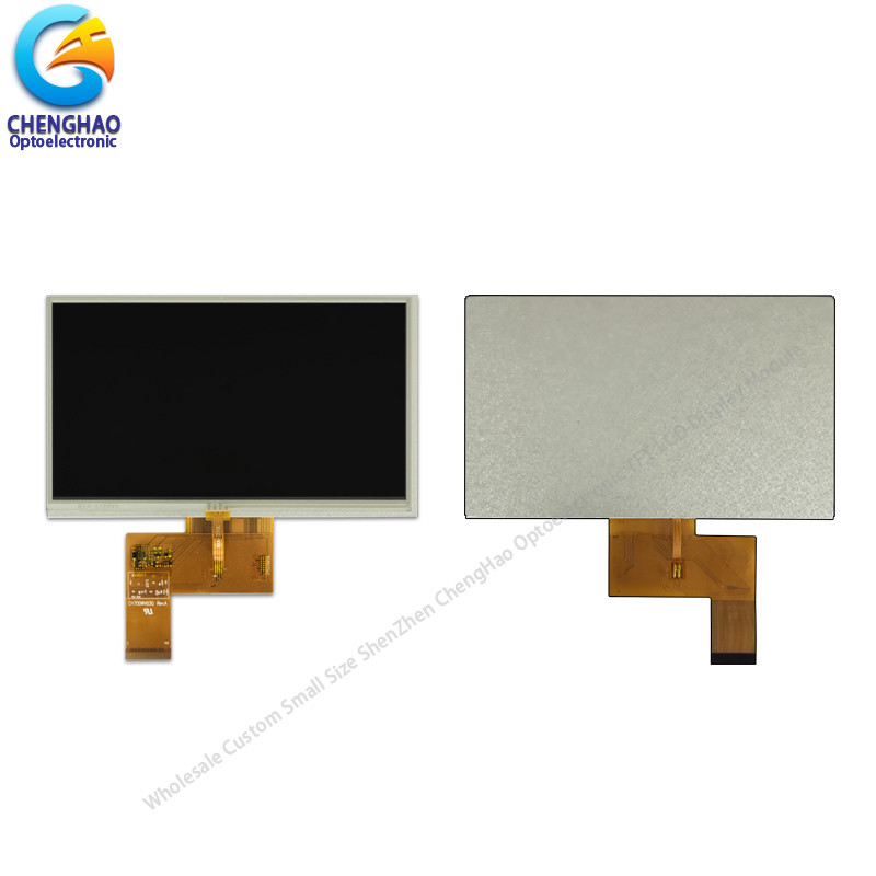7.0" TFT RTP Touch Screen Display Panel 40 Pin 24 Bit RGB Interface