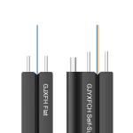GJXH GJXCH 1,2,4,6,8,12 Cores FTTH flat indoor/outdoor fiber optic cable Drop
