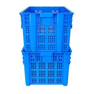 Customized Logo Mesh PP Crate for Stacking and Nesting Agricultural Vented Mesh