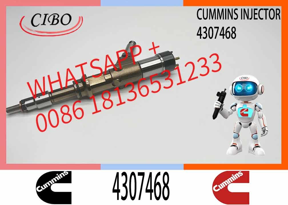 Common Rail Injector Fuel Injector 4307475 4307468 5461710 5491515 For ISG Excavator Engine