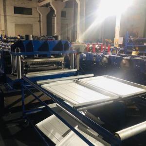China Truss Shelf Panel Rolling Forming Machine Glazed Q235 Steel factory