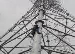 10KV - 1000KV Tubular Transmission Tower Custom Height High Yeild Strength