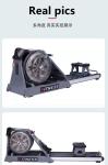 Water resistance rowing machine indoor silent foldable contraction aerobic