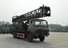 China 30kw Hydraulic 450m Depth Truck Mounted Borehole Drilling Rig factory