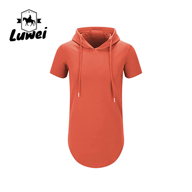 Over Size Knitted Hip Hop Mens Gym Short Sleeve Streetwear Clothing Blank Long Pullover Men Hoodies & Sweatshirt