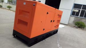 China Orange - Colored Super Quiet Diesel Generators Over Speed Protection 128KW / 160KVA factory