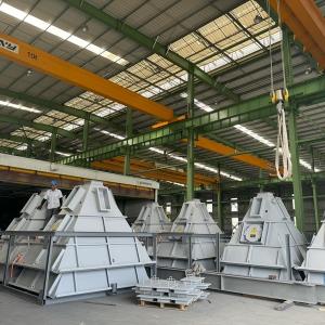 Customized Steel Structure For Electric Precipitation Dust Collection Hopper