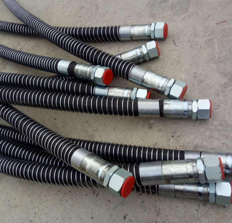 1.8m 4 Layers Hydraulic Oil Pipe HY75 HY68 High Pressure Oil Pipe
