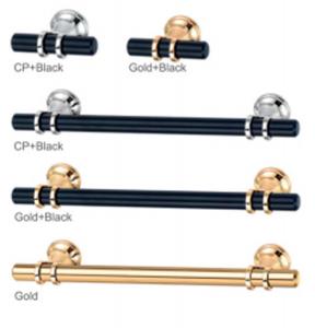 China 96mm Hardware Black Pull Handles Furniture Kitchen Cabinet Drawer factory