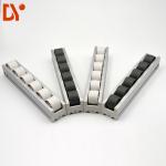 40*33 Aluminium Alloy Flow Rail PP Plastic Roller Track Durable For Industry