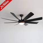 8 Blades Dimmable LED Ceiling Fan with Remote Control Lower Noise